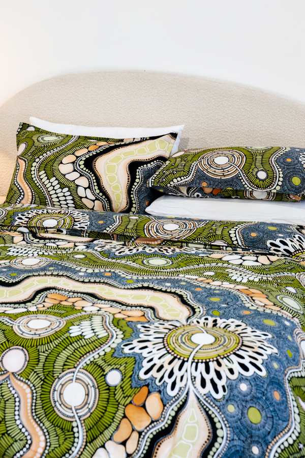 Our Line Linen Blend Quilt Cover Set