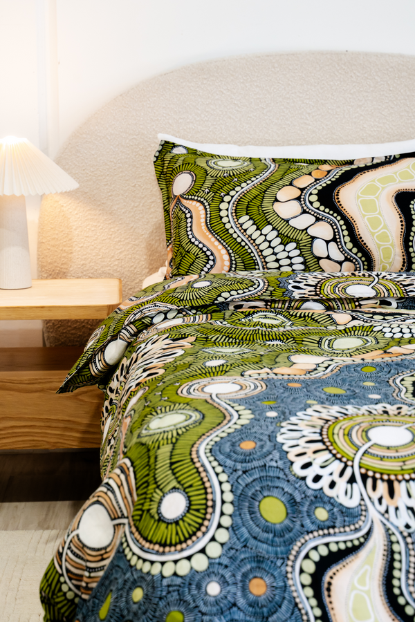 Our Line Linen Blend Quilt Cover Set