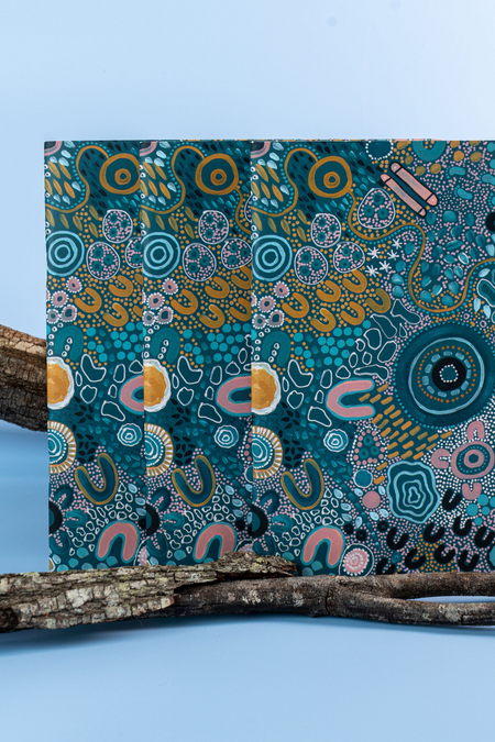 Moorditj Koorliny (Strong Journey) NAIDOC 2026 A5 Notebook Bundle (3 Pack)