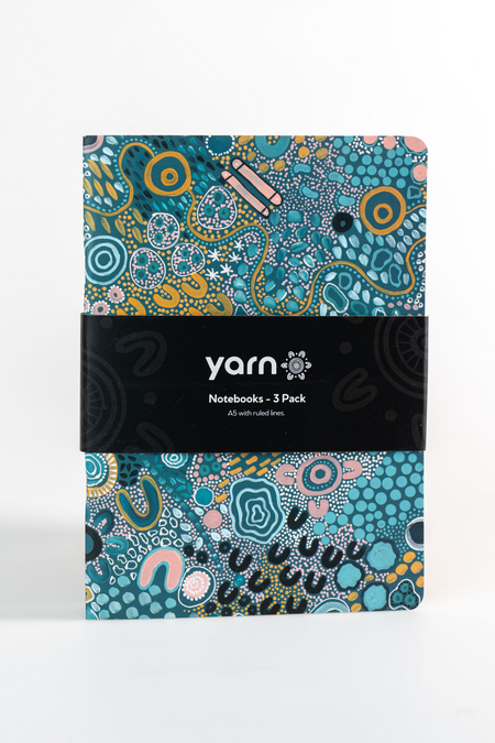 Moorditj Koorliny (Strong Journey) NAIDOC 2026 A5 Notebook Bundle (3 Pack)