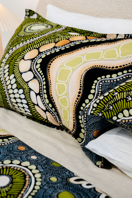 Our Line Linen Blend Quilt Cover Set