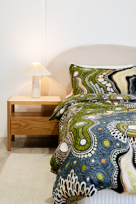 Our Line Linen Blend Quilt Cover Set