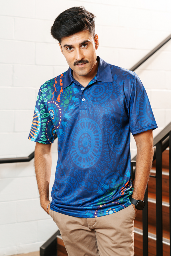 An Abundance Of Culture Essence NAIDOC 2026 Unisex Polo Shirt
