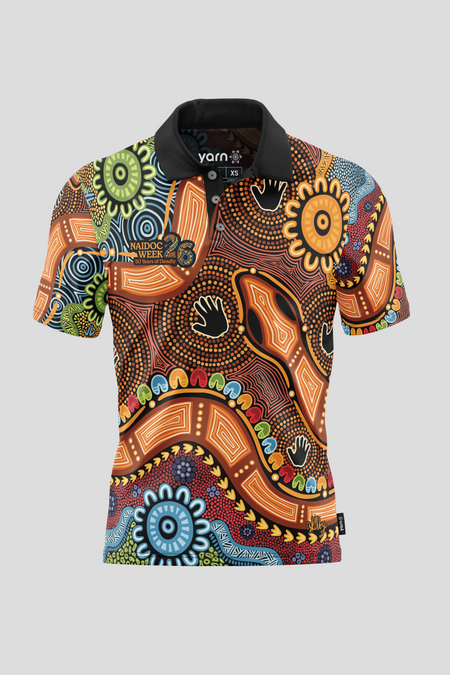 Gadi NAIDOC 2026 Unisex Polo Shirt