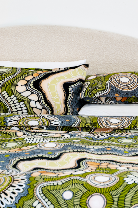 Our Line Linen Blend Quilt Cover Set