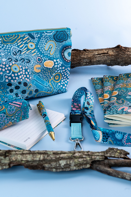 Moorditj Koorliny (Strong Journey) Canvas Pouch & Organiser