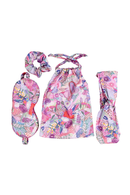 Flowers Along The River Travel Essentials Kit