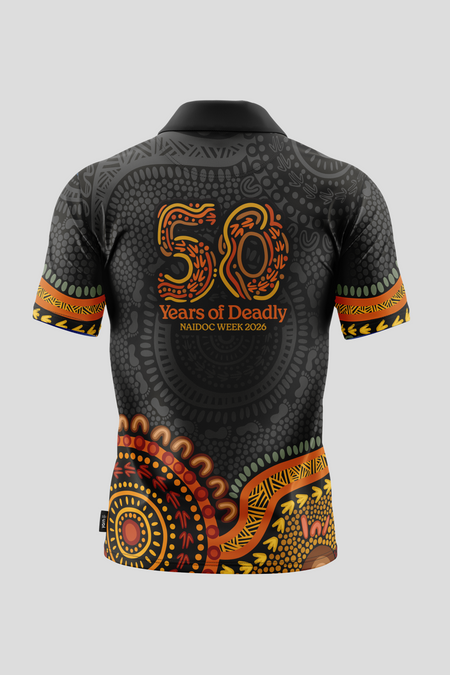 50 Years of Deadly NAIDOC 2026 Unisex Polo Shirt