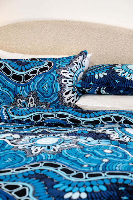 The Beginning Linen Blend Quilt Cover Set