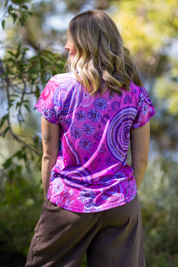 Pink Spring Women's Fashion Top