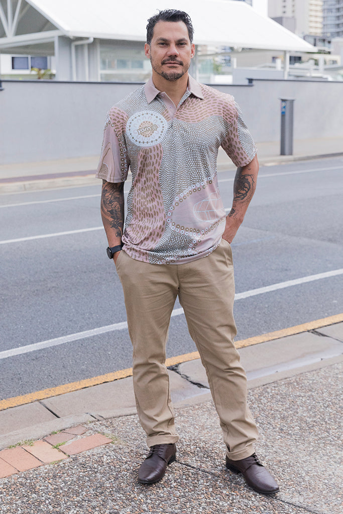 Mountains UPF50+ Unisex Polo Shirt