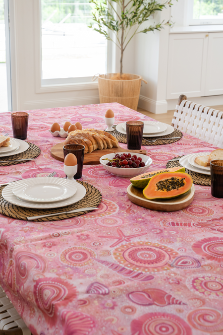 Salt & Soul Poly Cotton Tablecloth (240cm x 150cm)