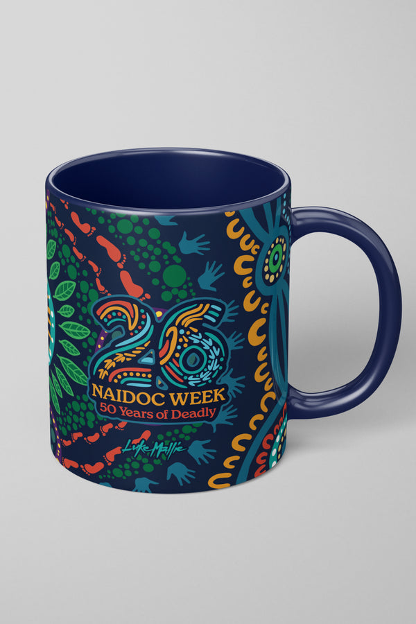 An Abundance Of Culture NAIDOC 2026 Ceramic Coffee Mug
