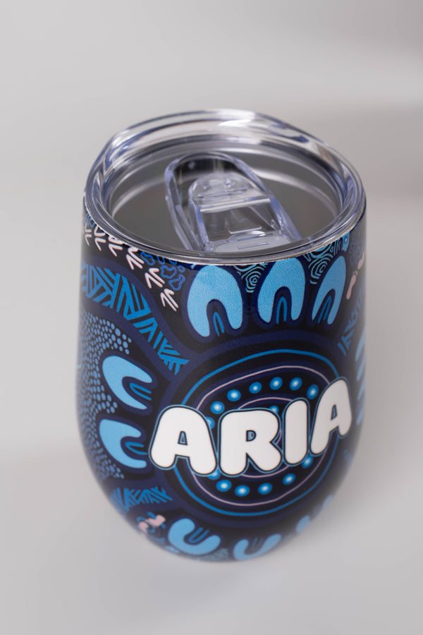 Brotherhood Vacuum Insulated Double Walled Stainless Steel Personalised Travel Mug