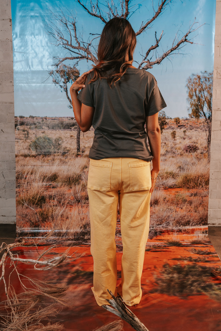Standing Strong NAIDOC Week 2026 Charcoal Cotton Everyday Women's T-Shirt