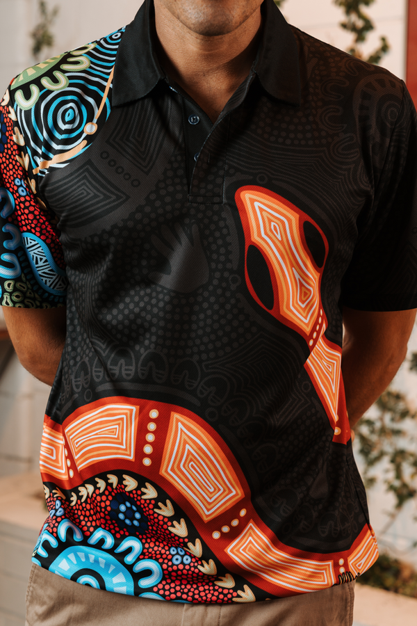 (Bulk) Gadi Essence NAIDOC 2026 Unisex Polo Shirt