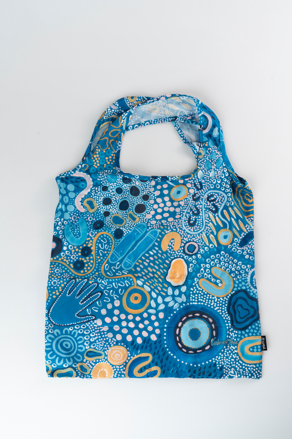 Moorditj Koorliny (Strong Journey) NAIDOC 2026 rPET Reusable Fold-Up Shopping Bag