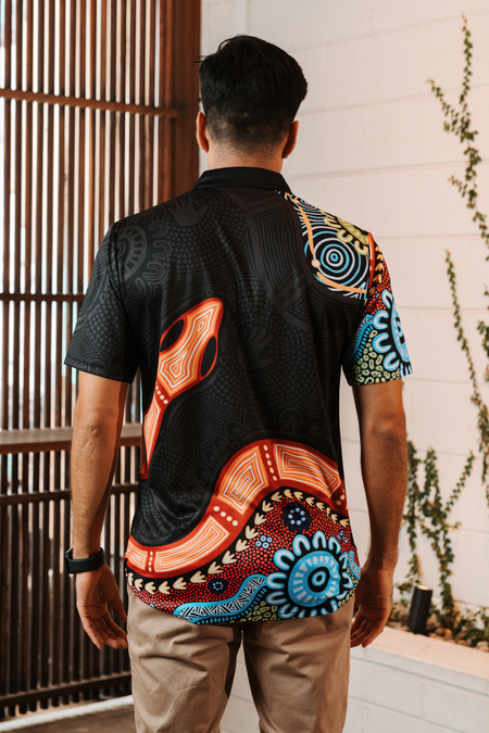 (Bulk) Gadi Essence NAIDOC 2026 Unisex Polo Shirt