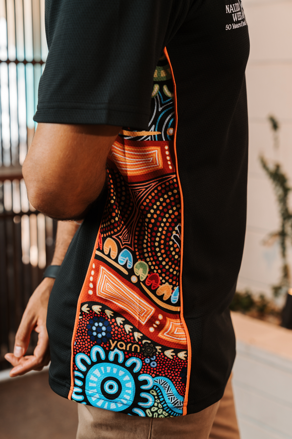 (Bulk) Gadi NAIDOC 2026 Bamboo (Simpson) Unisex Polo Shirt