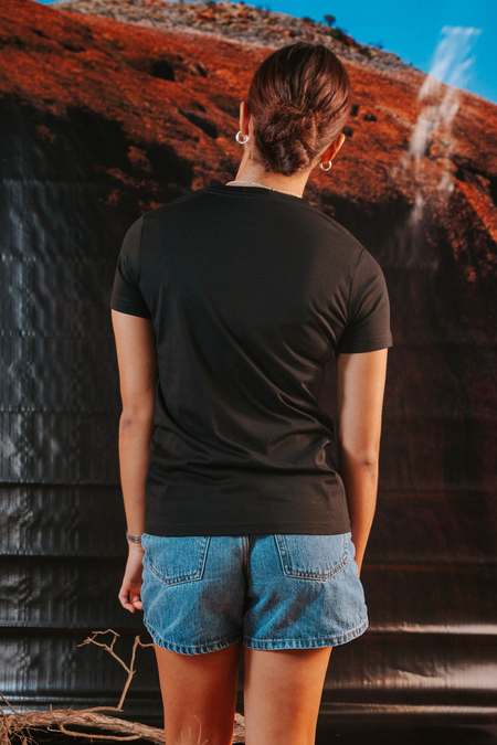 Core NAIDOC Week 2026 Black Cotton Crew Neck Kids T-Shirt