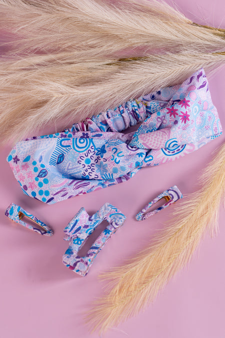 Mother Nature Soft Headband & Hair Accessories Set
