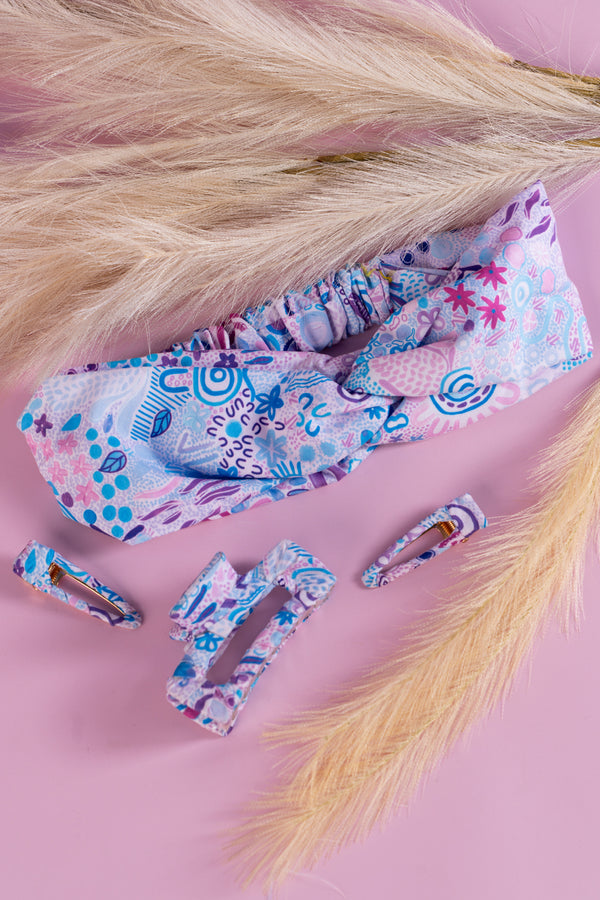 Mother Nature Soft Headband & Hair Accessories Set