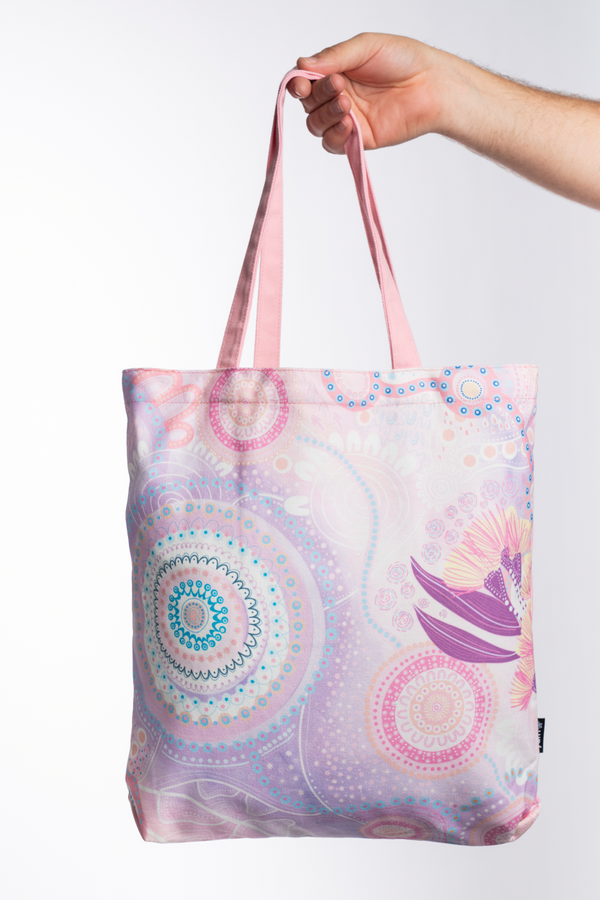 Paths That Brought Us Here NAIDOC 2026 Premium Canvas Full Print Tote Bag