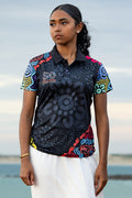 50 Years Of NAIDOC 2025 Women's Fitted Polo Shirt