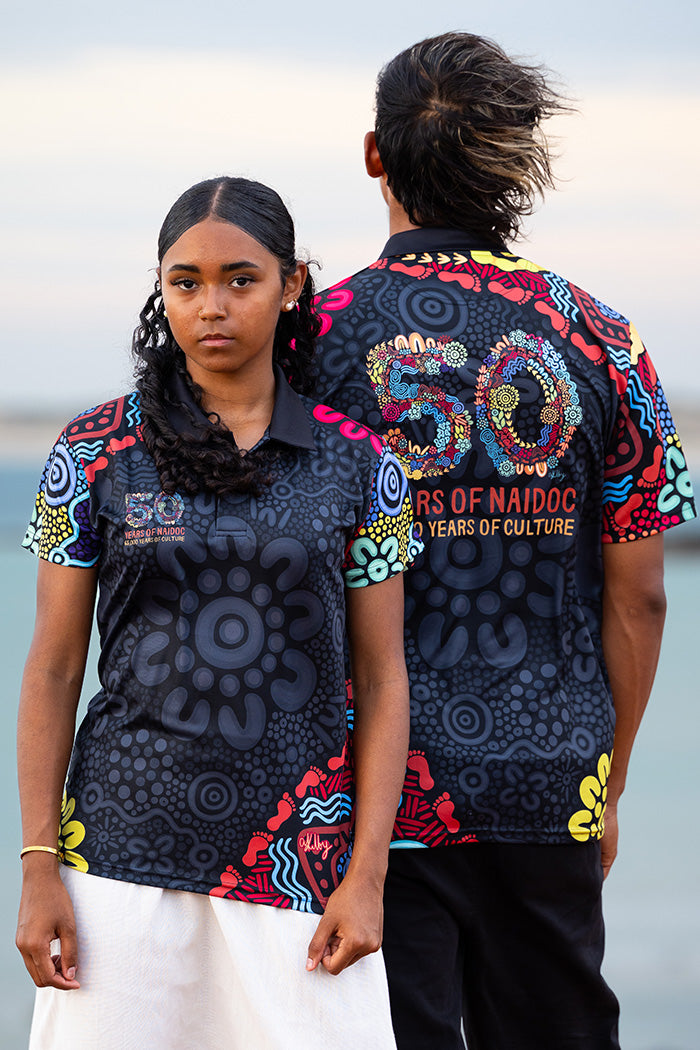 50 Years Of NAIDOC 2025 Unisex Polo Shirt