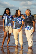 Future Dreaming NAIDOC 2025 Essence Women's Fitted Polo Shirt