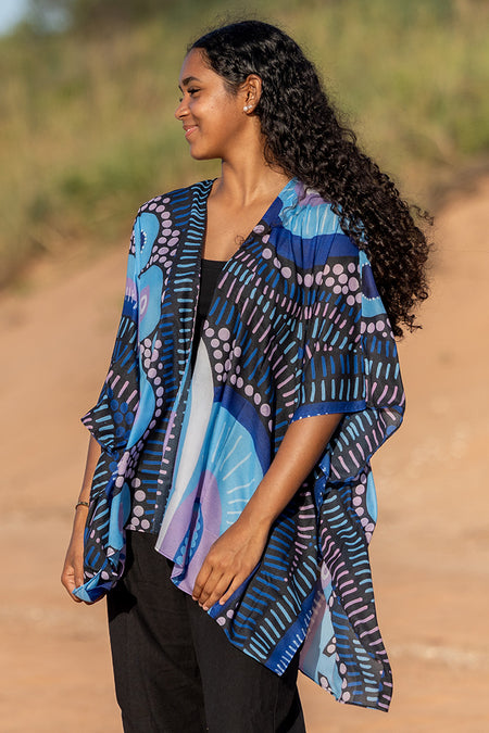 Future Dreaming Chiffon Shawl