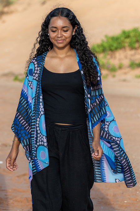 Future Dreaming Chiffon Shawl