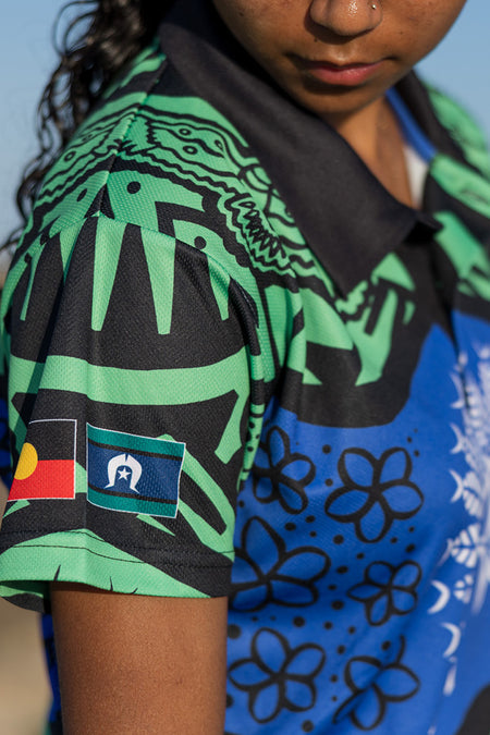 Winds Of Hope, Sea Of Glory Women's Fitted Polo Shirt