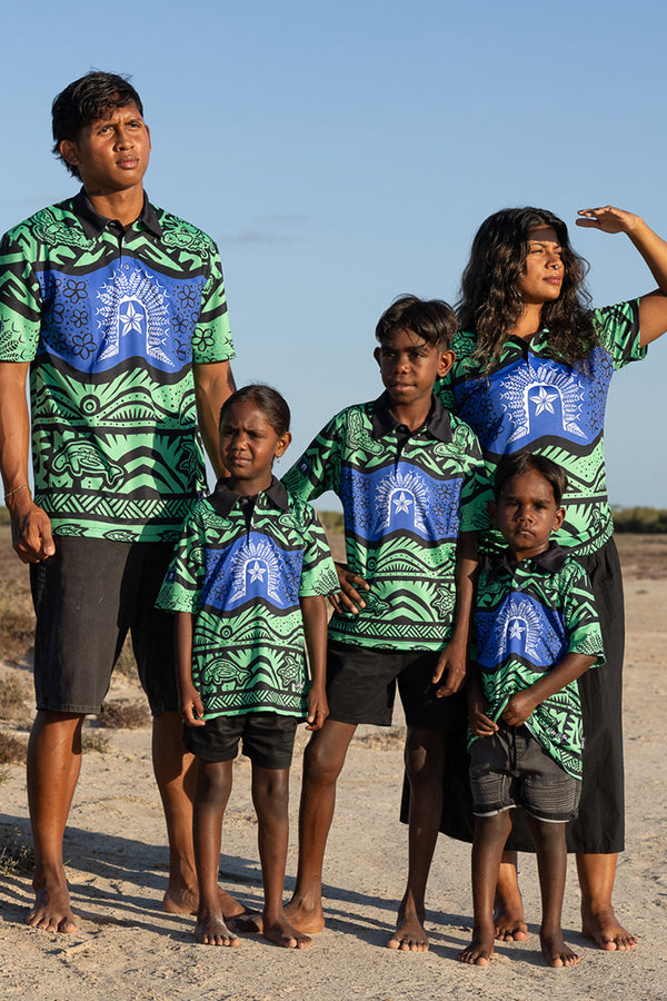 Winds Of Hope, Sea Of Glory Unisex Polo Shirt