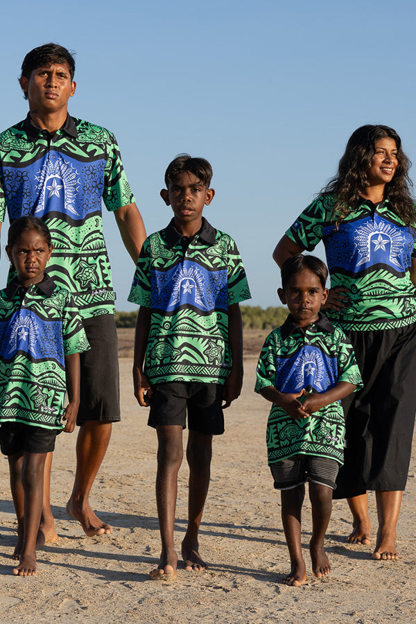 Winds Of Hope, Sea Of Glory Kids Polo Shirt