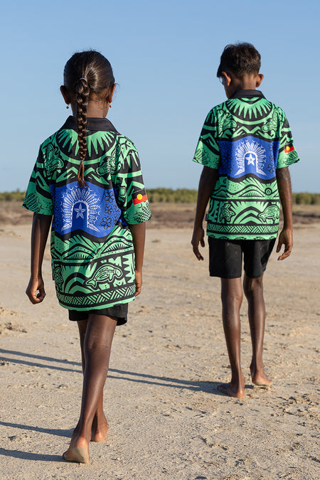 Winds Of Hope, Sea Of Glory Kids Polo Shirt