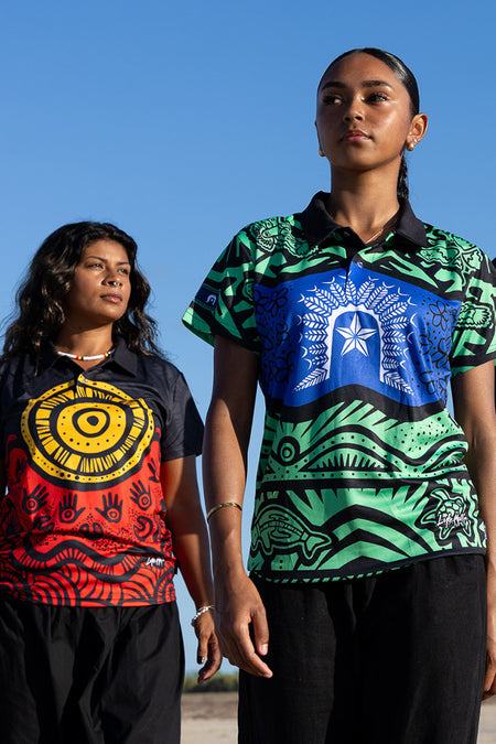 Winds Of Hope, Sea Of Glory Women's Fitted Polo Shirt