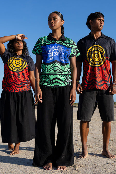 Winds Of Hope, Sea Of Glory Women's Fitted Polo Shirt