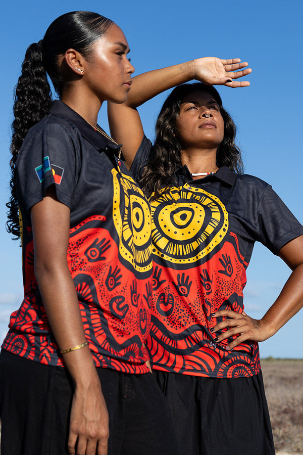 Here, Always, Forever Women's Fitted Polo Shirt