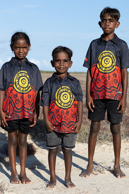 Here, Always, Forever Kids Polo Shirt