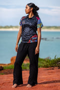 50 Years Of NAIDOC 2025 Women's Fitted Polo Shirt
