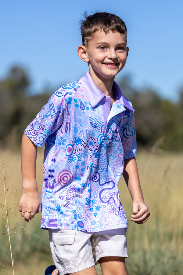 Mother Nature Kids Polo Shirt
