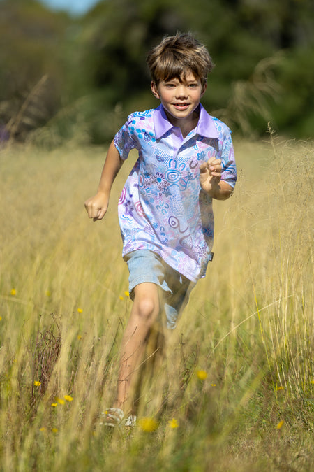 Mother Nature Kids Polo Shirt