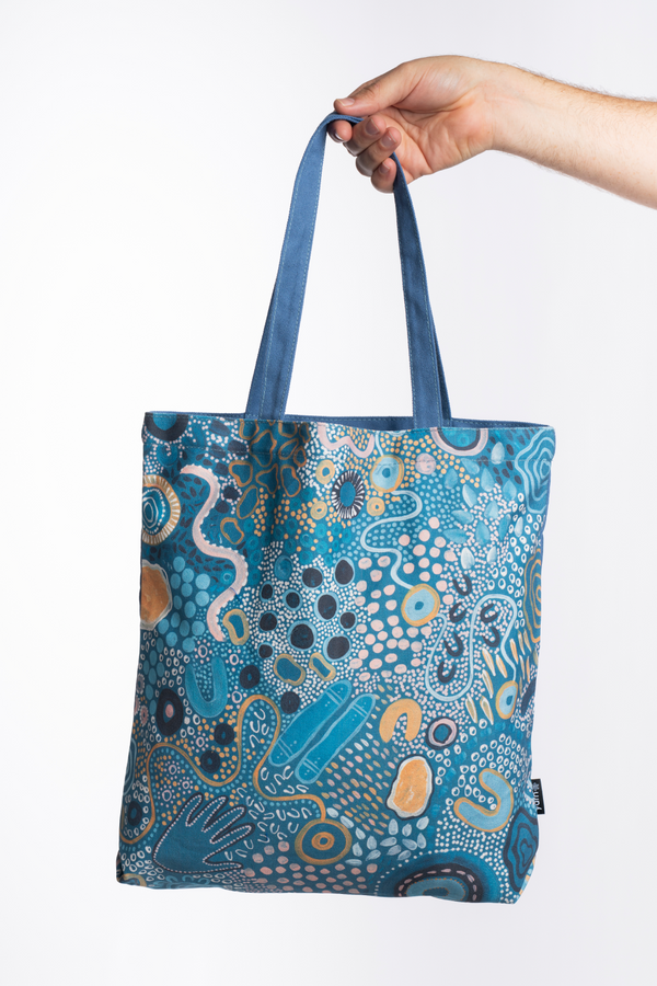 Moorditj Koorliny (Strong Journey) NAIDOC 2026 Premium Canvas Full Print Tote Bag