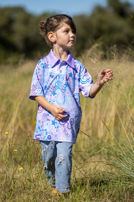 Mother Nature Kids Polo Shirt