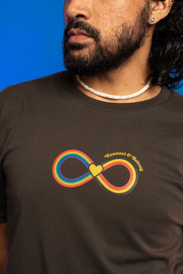 Pride Unity Charcoal Cotton Everyday Unisex T-Shirt