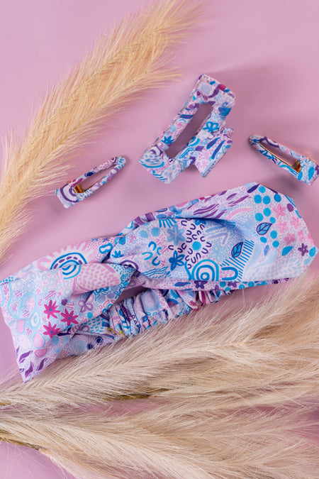 Mother Nature Soft Headband & Hair Accessories Set