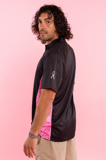 Sacred Women's Way Black Bamboo (Simpson) Unisex Polo Shirt