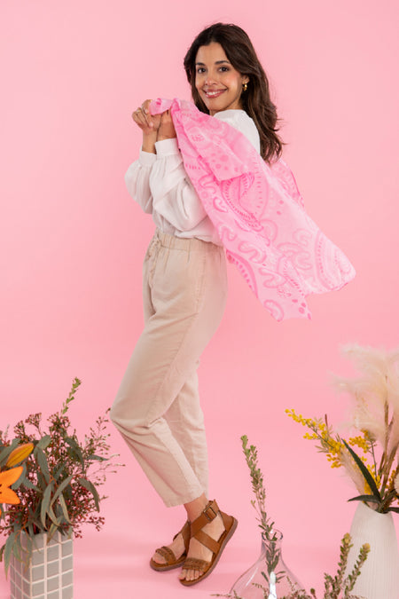 Sacred Women's Way Rectangle Chiffon Scarf