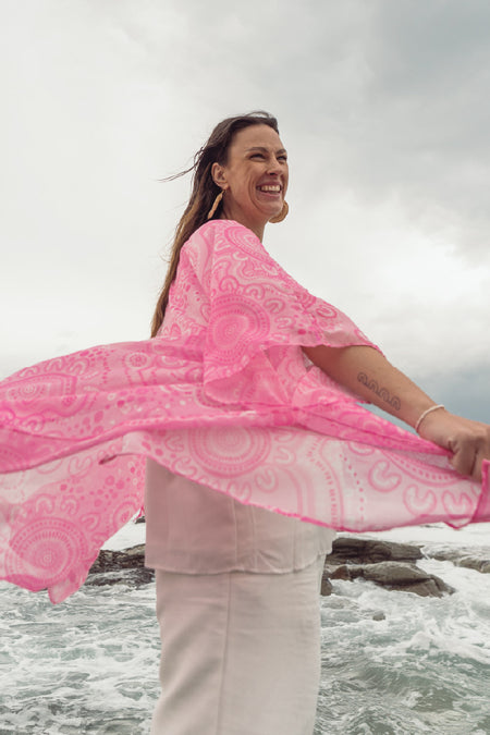 Sacred Women's Way Chiffon Shawl